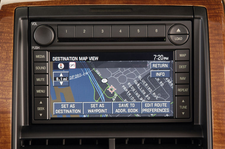 2006 Ford Explorer Navigation Screen Picture