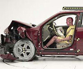 2008 Ford Explorer Sport Trac IIHS Frontal Impact Crash Test Picture