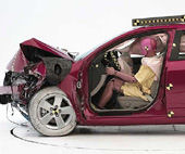 2008 Ford Fusion IIHS Frontal Impact Crash Test Picture