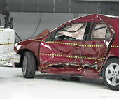 2008 Ford Fusion IIHS Side Impact Crash Test Picture