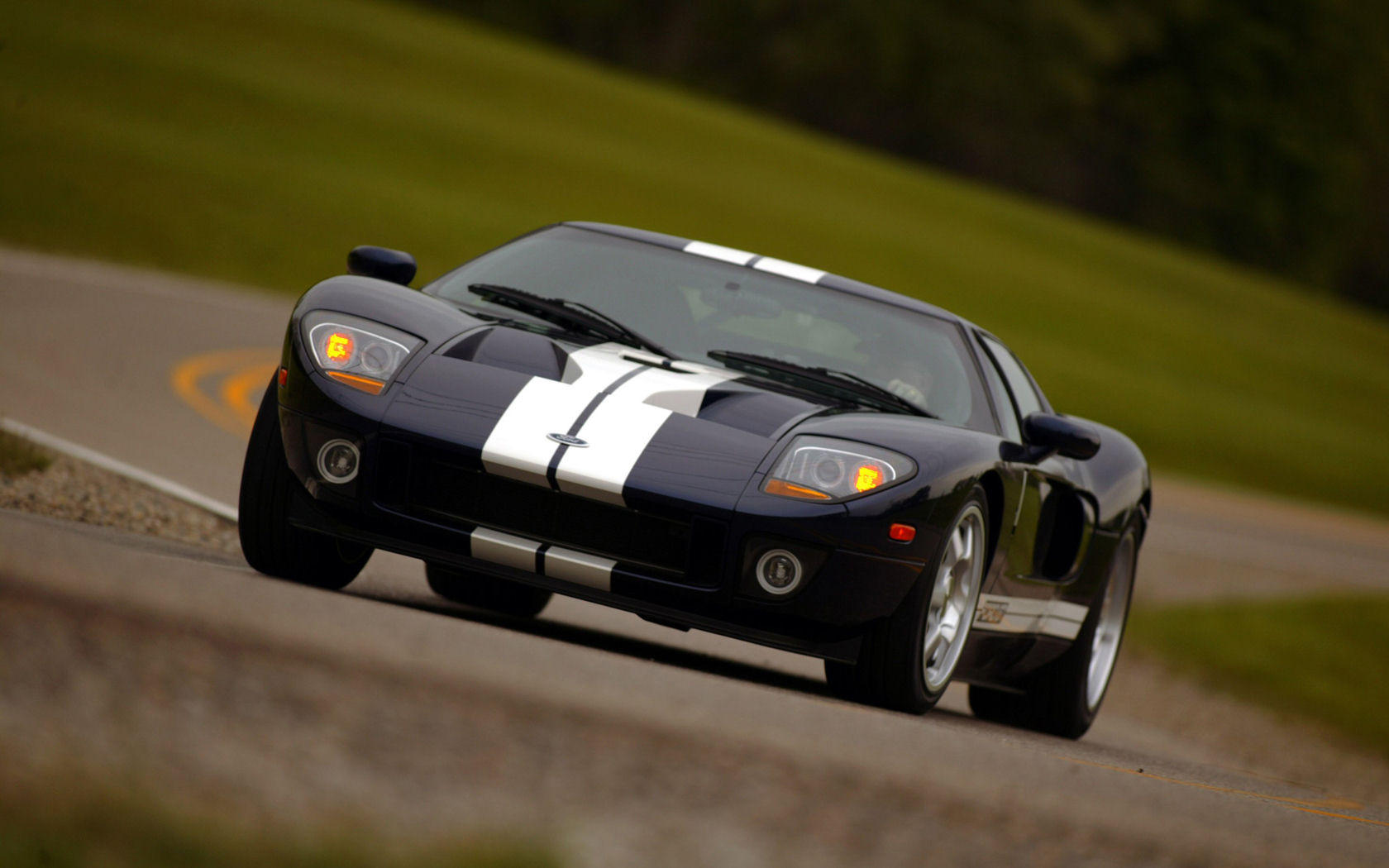 Ford GT V8 Supercharged - Free Widescreen Wallpaper / Desktop ...