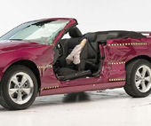 2008 Ford Mustang IIHS Side Impact Crash Test Picture