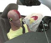 2008 Ford Mustang IIHS Side Impact Crash Test Picture