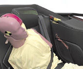 2008 Ford Mustang IIHS Side Impact Crash Test Picture