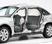 2009 Ford Taurus IIHS Side Impact Crash Test Picture