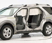 2009 Ford Taurus X IIHS Side Impact Crash Test Picture