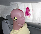 2009 Ford Taurus X IIHS Side Impact Crash Test Picture