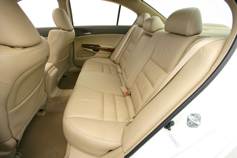 2009 Honda Accord EX-L V6 Rear Seats Picture