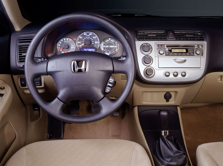 2003 Honda Civic Hybrid Cockpit Picture