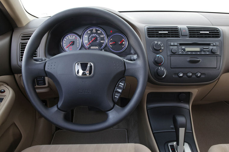 2004 Honda Civic Coupe Cockpit Picture