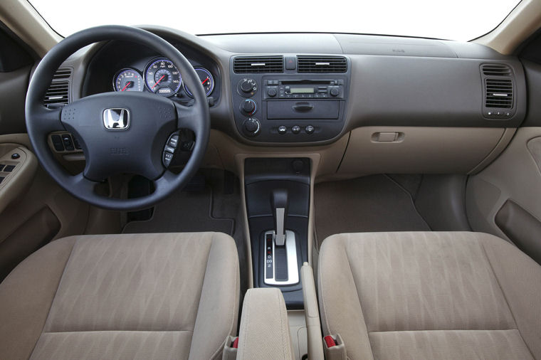 2005 Honda Civic Coupe Cockpit Picture