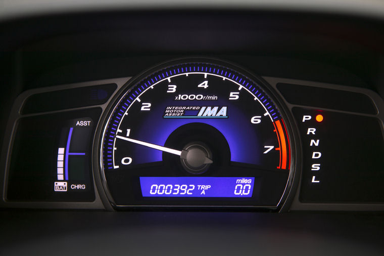 2007 Honda Civic Hybrid Gauges Picture