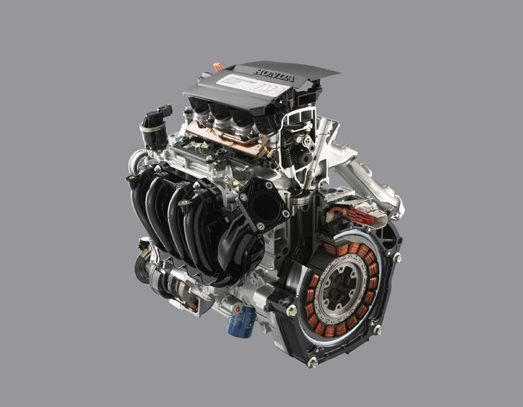 2008 Honda Civic Hybrid 1.3l 4-cylinder Engine Picture