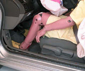 2008 Honda Civic IIHS Frontal Impact Crash Test Picture