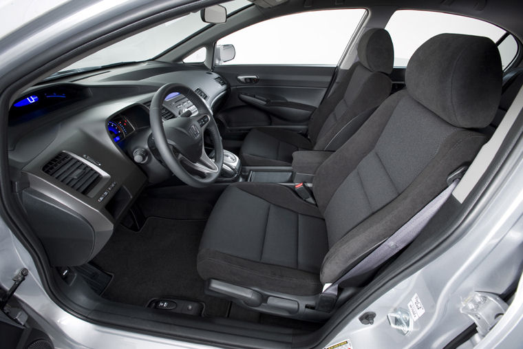 2009 Honda Civic LX-S Sedan Front Seats Picture