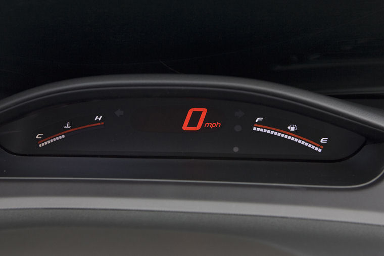 2010 Honda Civic Si Sedan Gauges Picture