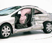 2010 Honda Civic IIHS Side Impact Crash Test Picture