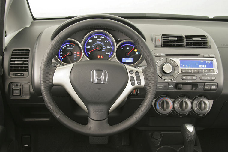 2007 Honda Fit Sport Cockpit Picture