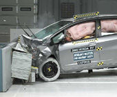 2009 Honda Fit IIHS Frontal Impact Crash Test Picture