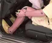 2009 Honda Fit IIHS Frontal Impact Crash Test Picture