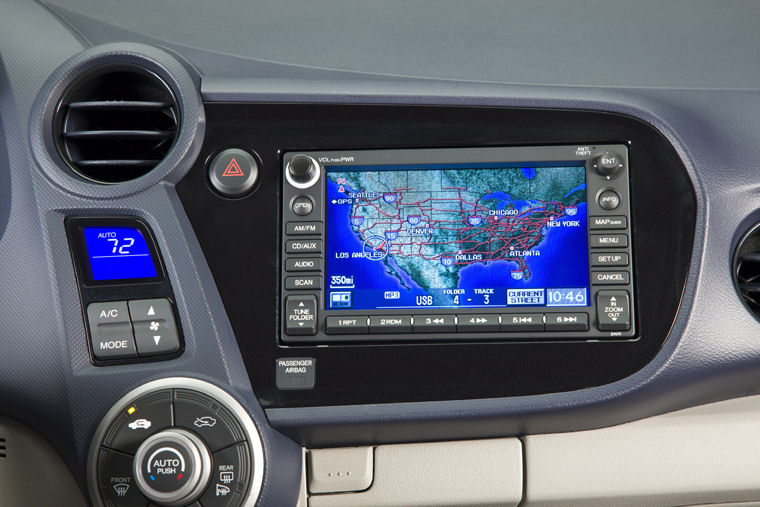 2010 Honda Insight Navigation Screen Picture