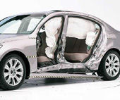 2009 Hyundai Genesis IIHS Side Impact Crash Test Picture