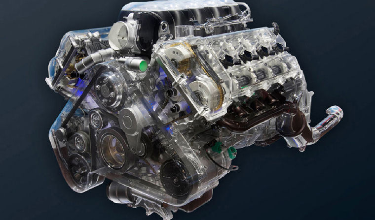 2010 Hyundai Genesis 4.6L V8 Engine Picture