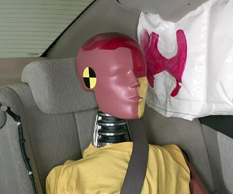 2008 Hyundai Sonata IIHS Side Impact Crash Test Picture