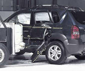 2008 Hyundai Tucson IIHS Side Impact Crash Test Picture