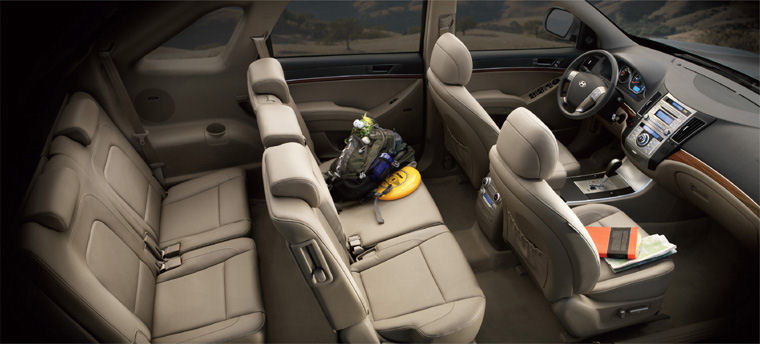 2008 Hyundai Veracruz Interior Picture