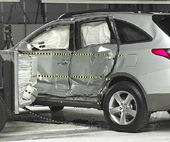 2009 Hyundai Veracruz IIHS Side Impact Crash Test Picture