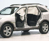 2010 Hyundai Veracruz IIHS Side Impact Crash Test Picture