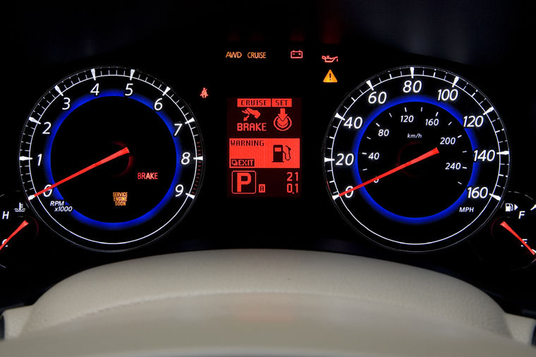 2008 Infiniti EX35 Gauges Picture