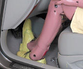 2010 Infiniti EX35 IIHS Frontal Impact Crash Test Picture