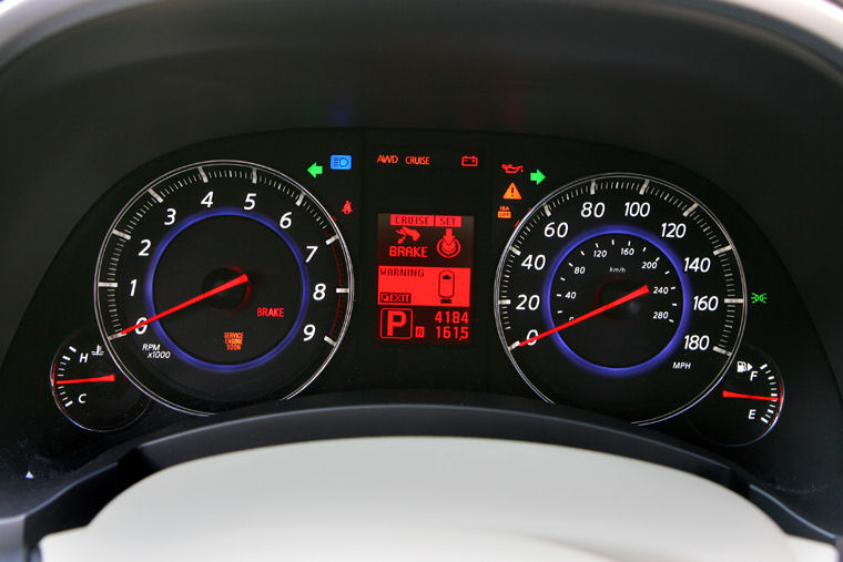 2009 Infiniti FX50 Gauges Picture