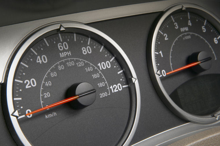 2009 Jeep Compass Gauges Picture