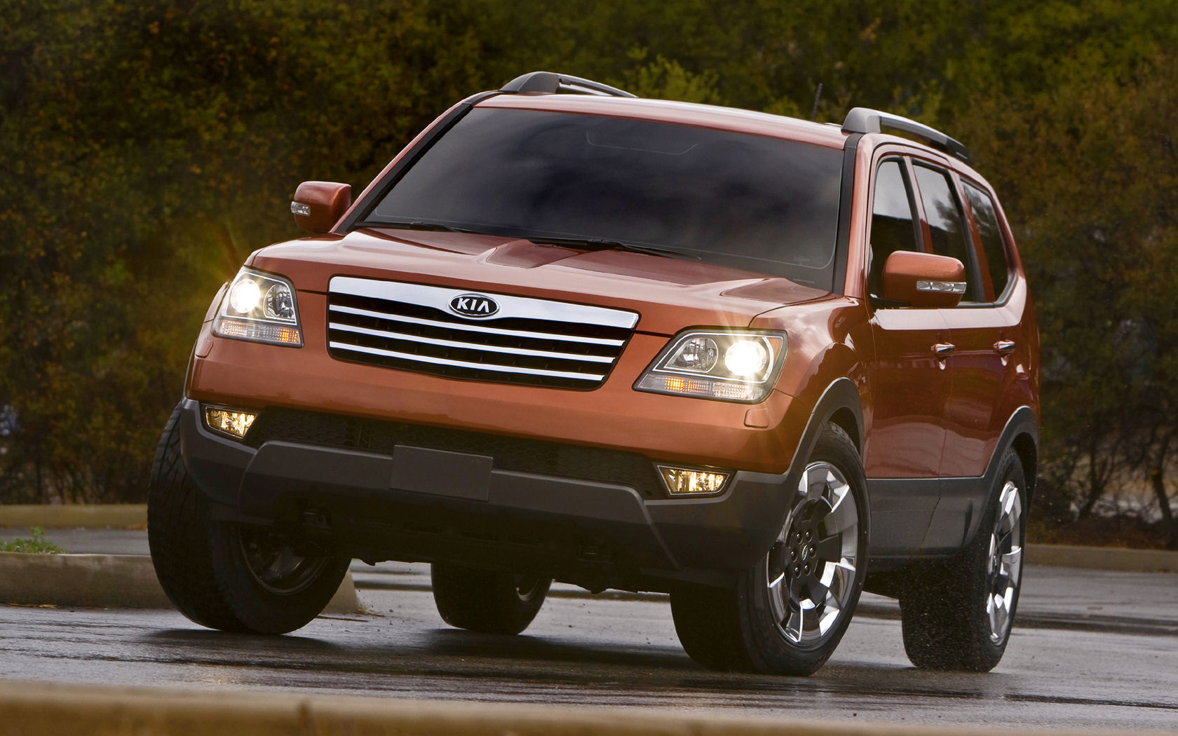 Kia Borrego, EX V6, LX, Limited V8 AWD - Free Widescreen Wallpaper ...