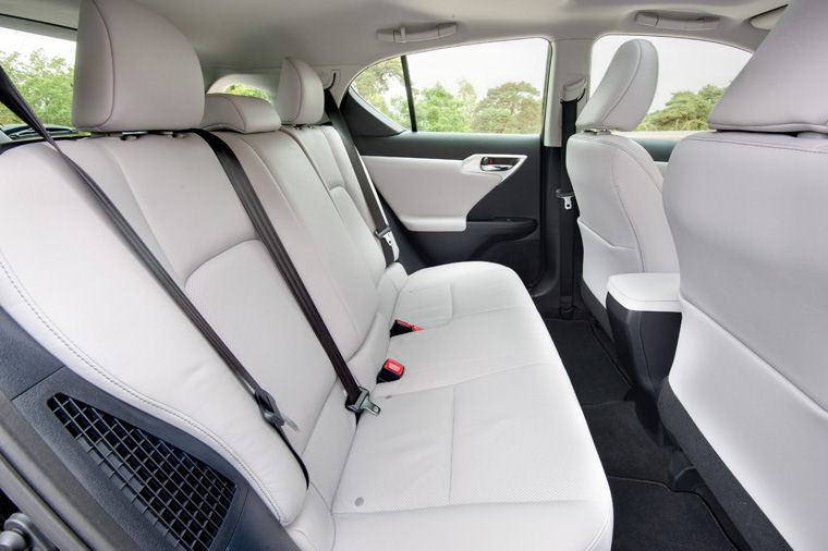 2011 Lexus CT 200h Rear Seats Picture