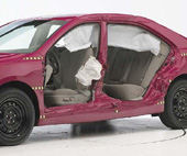 2008 Lexus ES 350 IIHS Side Impact Crash Test Picture