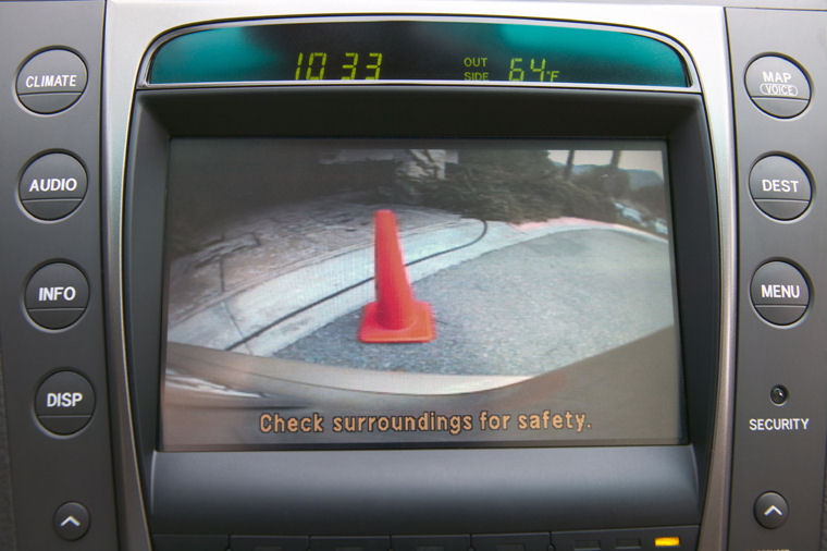 2006 Lexus GS Rear View Screen Picture