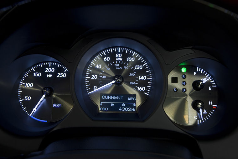 2008 Lexus GS 450h Gauges Picture