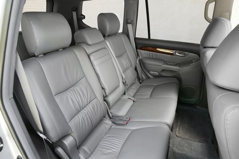 2008 Lexus GX 470 Rear Seats Picture