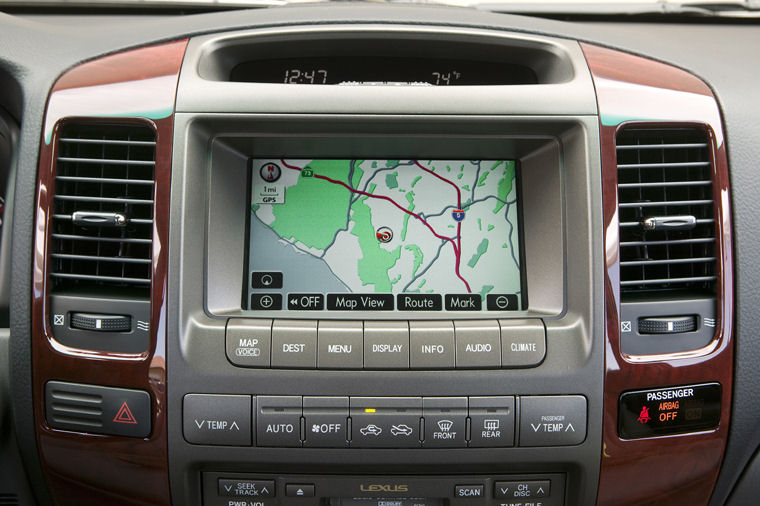 2009 Lexus GX 470 Navigation Screen Picture