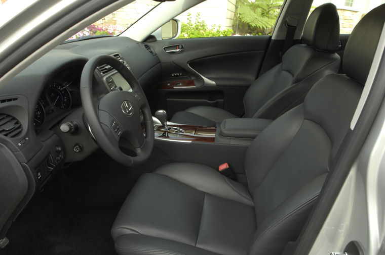 2008 Lexus IS 250 Front Seats Picture