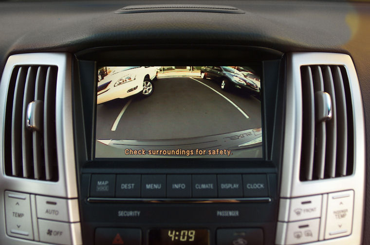 2008 Lexus RX 350 Rear View Screen Picture