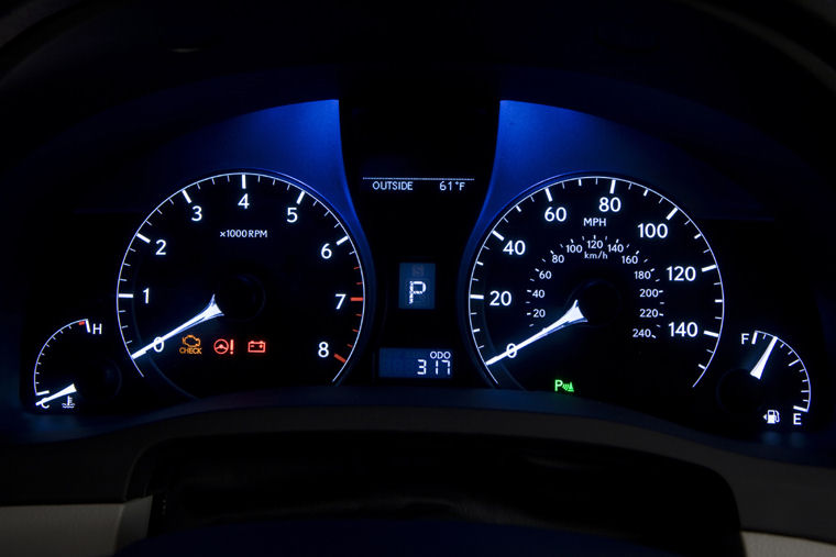 2011 Lexus RX 350 Gauges Picture