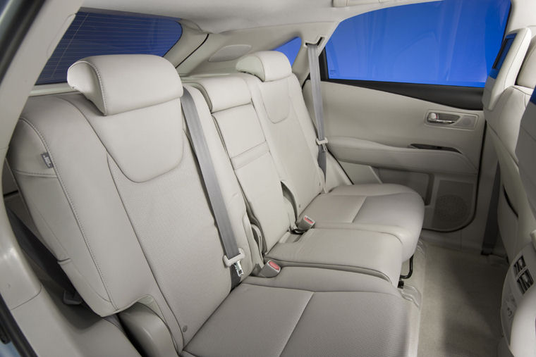 2011 Lexus RX 350 Rear Seats Picture