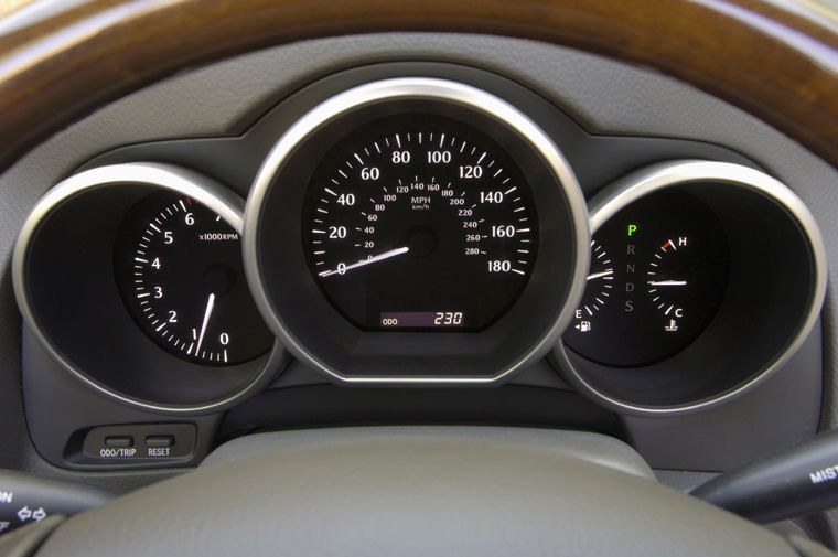 2009 Lexus SC 430 Gauges Picture