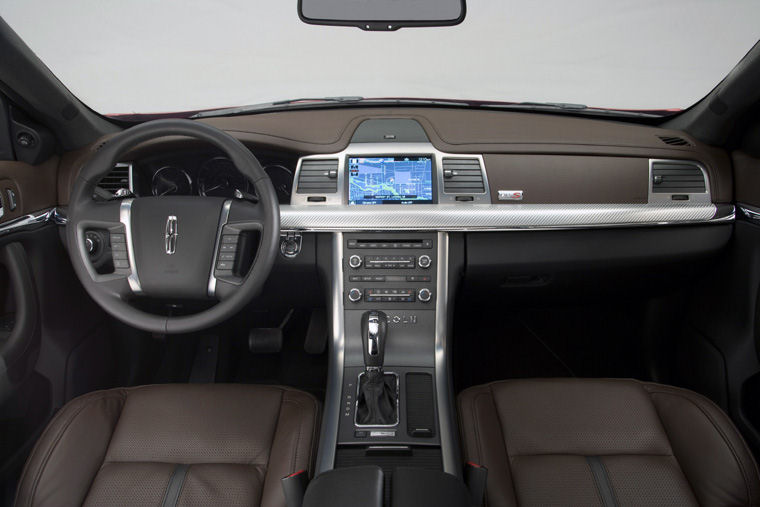 2010 Lincoln MKS EcoBoost Cockpit Picture