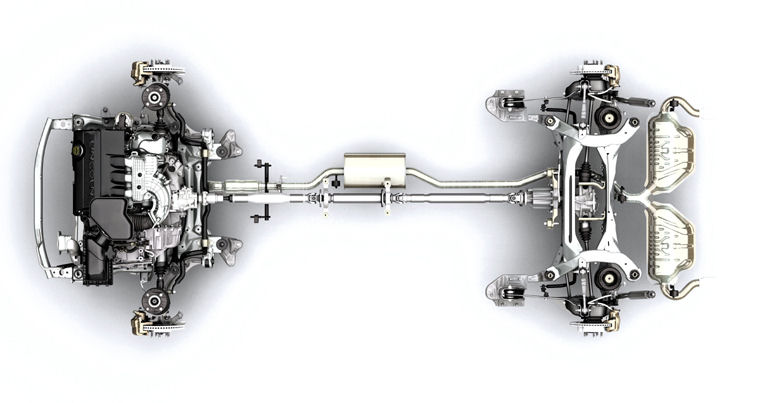 2008 Lincoln MKX Drivetrain Picture